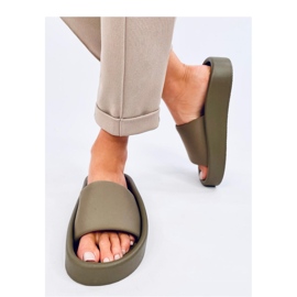 Sandale femme souple Fontes Oliver - Inello vert 3