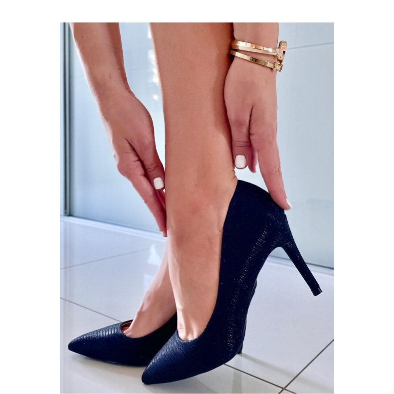 Escarpins de soirée femme Beverly noirs - Inello 2