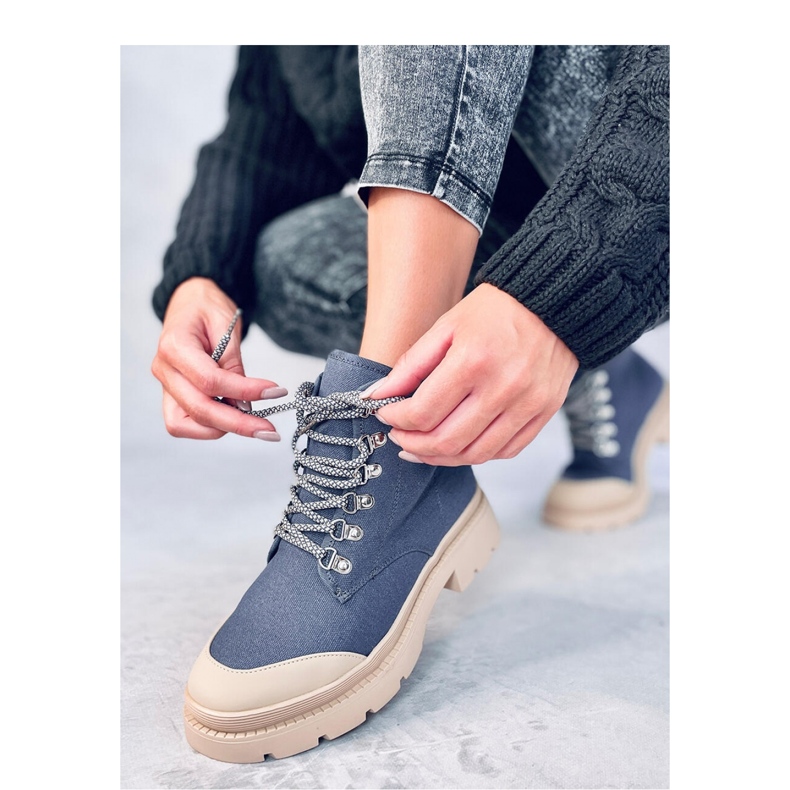 Baskets de trekking Vander Blue - Inello bleu 1 Baskets de trekking Vander Blue - Inello bleu 1