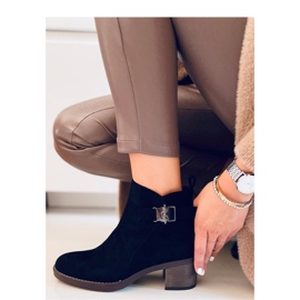 Bottines classiques à talons Marsha Noir - Inello 1