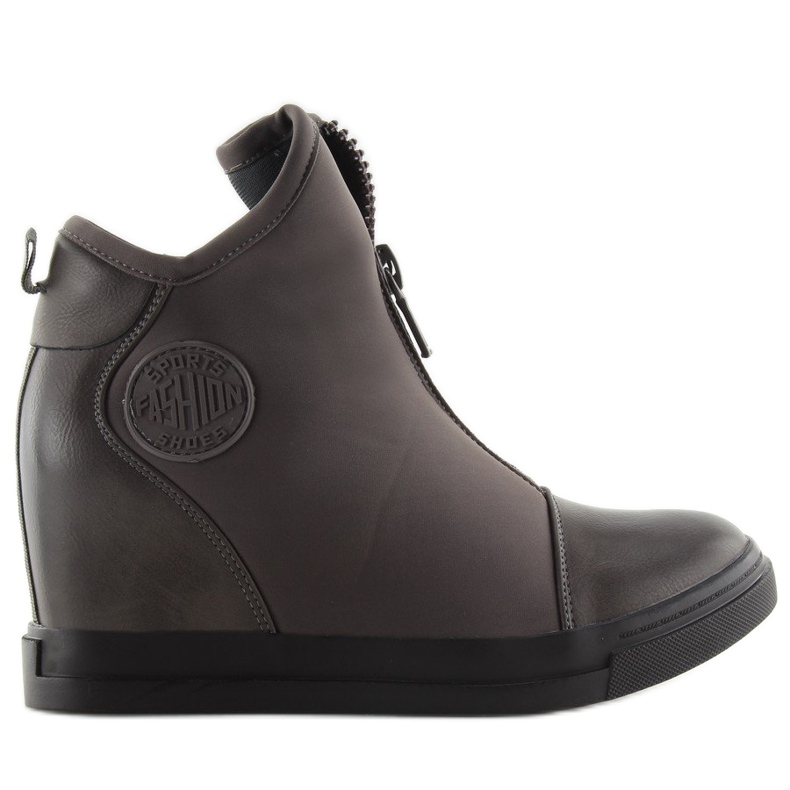 Gris Baskets compensées 168-129 gris 1