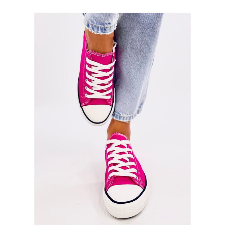 Baskets classiques pour femmes Basic Fuchsia - Inello rose 1