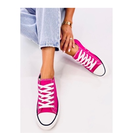 Baskets classiques pour femmes Basic Fuchsia - Inello rose 3