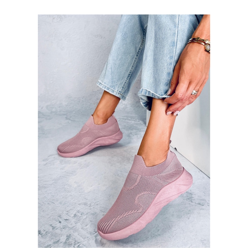 Chaussures de sport chaussettes roses Goff - Inello 1