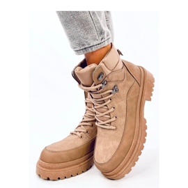 Bottines trappeur Mathen Kaki - Inello brun 1 Bottines trappeur Mathen Kaki - Inello brun 1