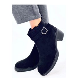 Duncans Bottines à talons bas noires - Inello le noir 1