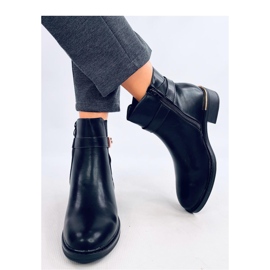 Gavins Bottines Chelsea en Pu Noir - Inello le noir 2