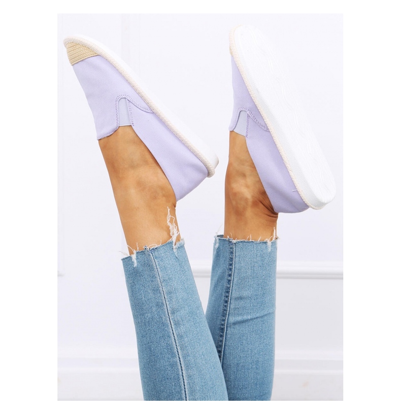 Espadrilles femme Alba Violet - Inello 2