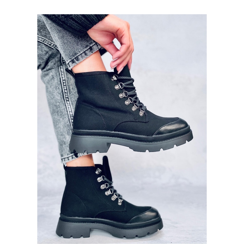 Vander Noir - Baskets de randonnée Inello le noir 1