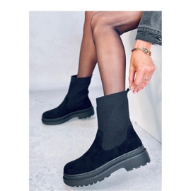 Bottines Chelsea avec tige élastique Joyner Noir - Inello le noir 2