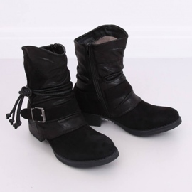 Bottes Militaires Noir 201802-11B Noir - Inello le noir 1