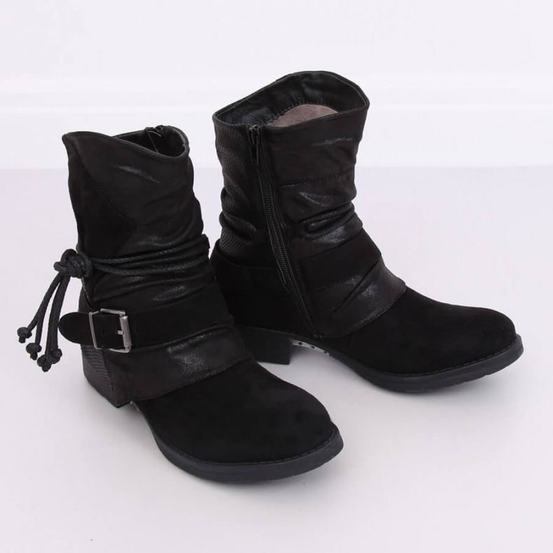 Bottes Militaires Noir 201802-11B Noir - Inello 1