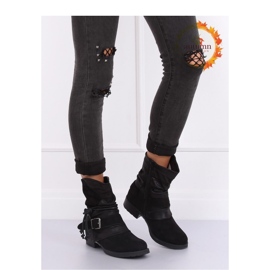 Bottes Militaires Noir 201802-11B Noir - Inello le noir 2