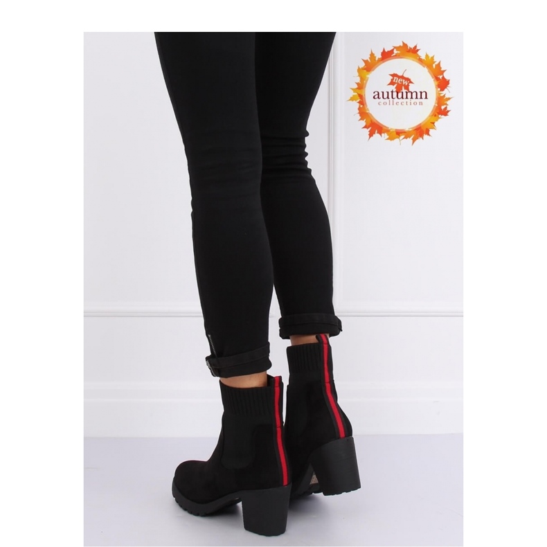 Bottes à Talons Hauts Noirs M370 Noir - Inello 2