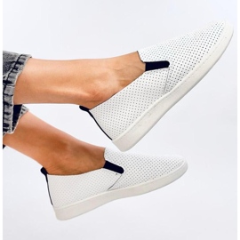 Baskets slip-on Jousse BLANC/NOIR - Inello 1