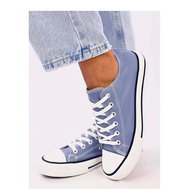 Baskets classiques pour femmes Basic Jeans - Inello bleu 1