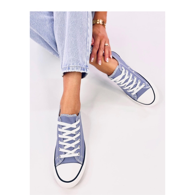 Baskets classiques pour femmes Basic Jeans - Inello bleu 2
