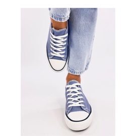 Baskets classiques pour femmes Basic Jeans - Inello bleu 3