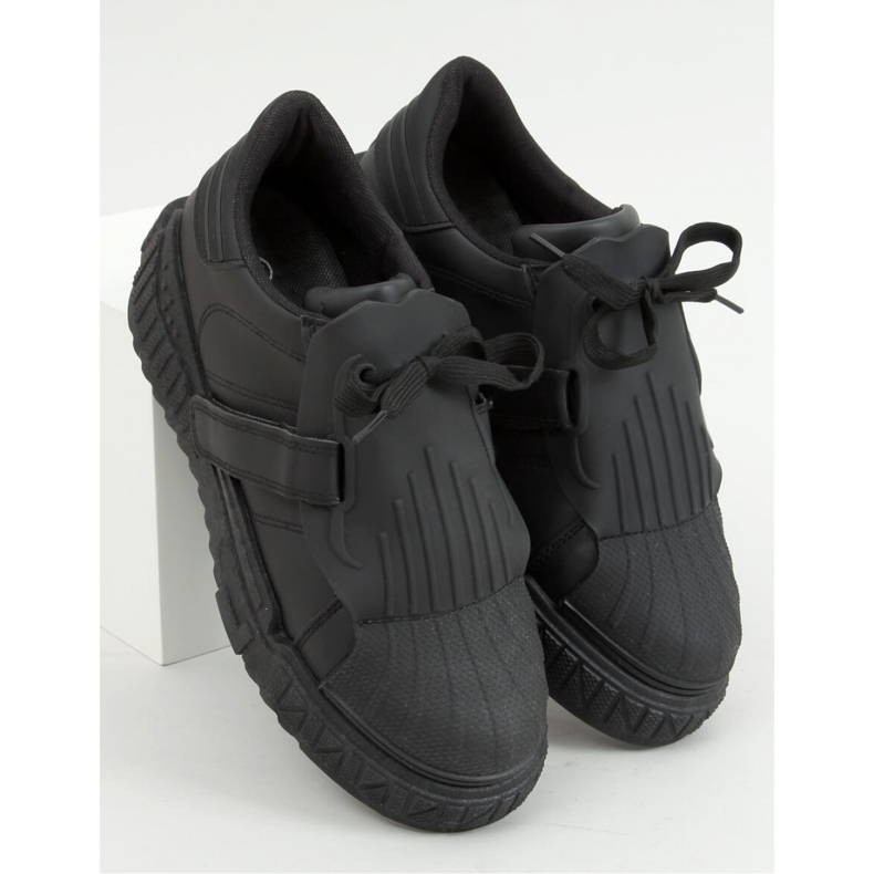 Baskets noires pour femmes NB513P Noir - Inello le noir 1