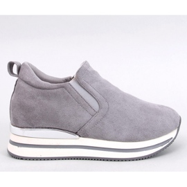 Chaussures compensées cachées Boult Grey - Inello gris 1