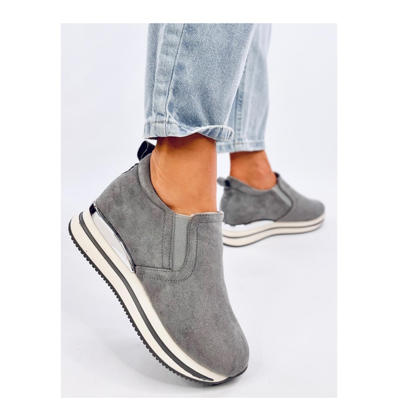 Chaussures compensées cachées Boult Grey - Inello gris 2
