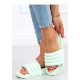 Sandale tongs femme Minno LT.GREEN - Inello vert 1