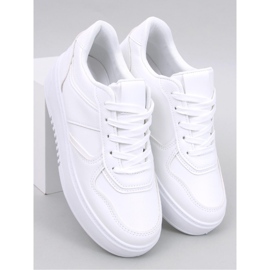 Baskets femme Lees blanches - Inello 1