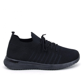Sharpe Chaussures de sport chaussettes noires - Inello le noir 1