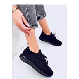 Sharpe Chaussures de sport chaussettes noires - Inello le noir 2