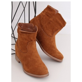 Camel NC981 Bottines compensées cachées Camel - Inello brun 3