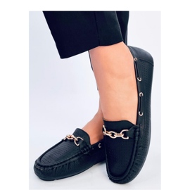 Mocassins femme Nisa Noir - Inello le noir 2 Mocassins femme Nisa Noir - Inello le noir 2