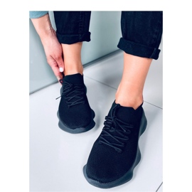 Chaussures de sport chaussettes Desire All Black - Inello le noir 2