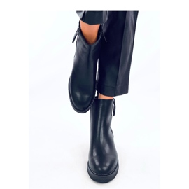Guire Bottines à talons noires - Inello le noir 4