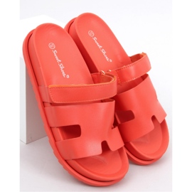 Sandale tongs femme Orange Fauve - Inello 1 Sandale tongs femme Orange Fauve - Inello 1