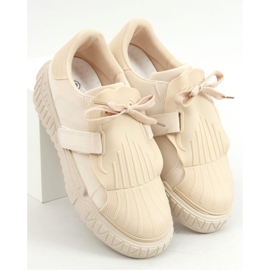 Baskets beiges pour femmes NB513P Beige - Inello 1