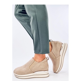 Chaussures compensées cachées Boult Beige - Inello 2