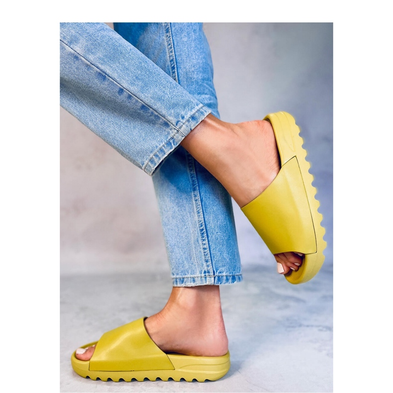 Sandale tongs femme Kolb Verte - Inello 1