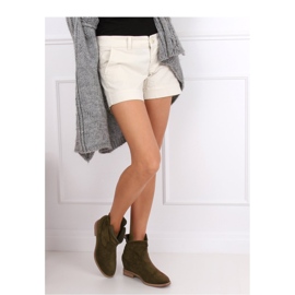 Bottines compensées cachées vertes NC981 Vert - Inello 2