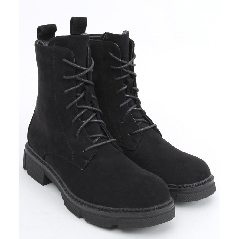 Travailleurs à lacets Zoe Black - Inello le noir 1