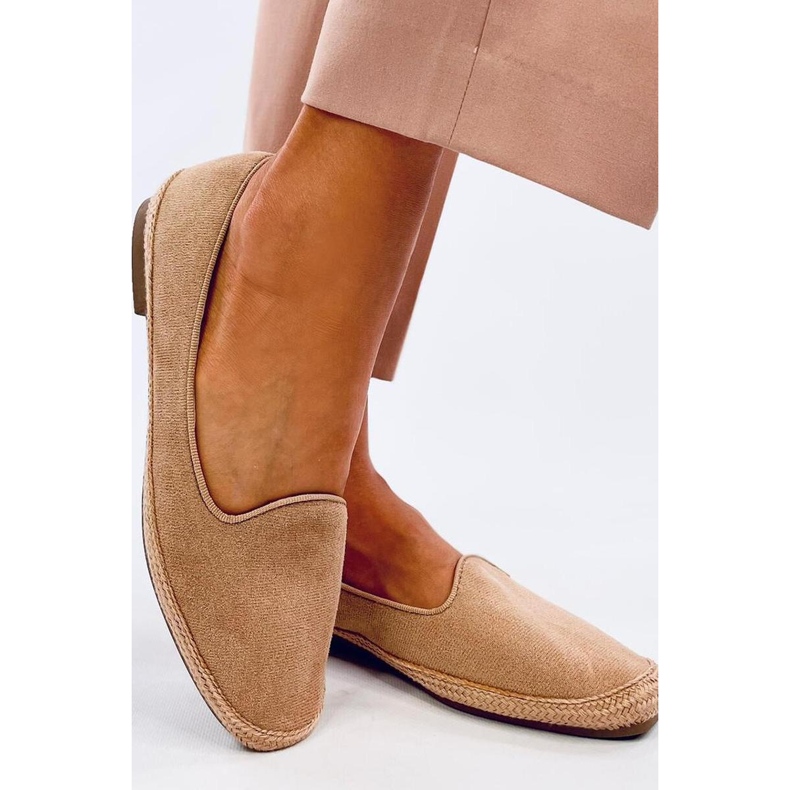 Espadrilles femme Ballot Camel - Inello brun 2