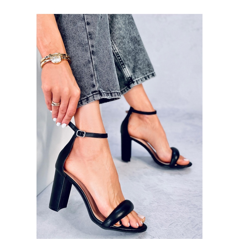 Sandales à talons Jonah noires - Inello 1