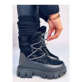 Bottes de neige femme Mitrani Noir - Inello le noir 2