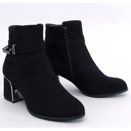 Bottines à talons élégantes Khalia Noir - Inello le noir 1