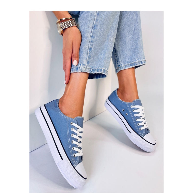 Baskets classiques pour femmes Fargis L.BLUE - Inello bleu 1