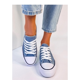 Baskets classiques pour femmes Fargis L.BLUE - Inello bleu 2