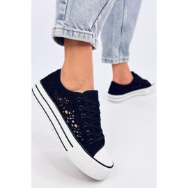 Ferrie Baskets noires à lacets - Inello 1