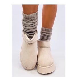 Rodmans Beige - Chaussures plateforme courtes Inello 2