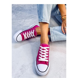 Baskets classiques femme Fargis Fuchsia - Inello rose 2
