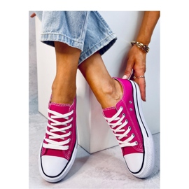 Baskets classiques femme Fargis Fuchsia - Inello rose 3