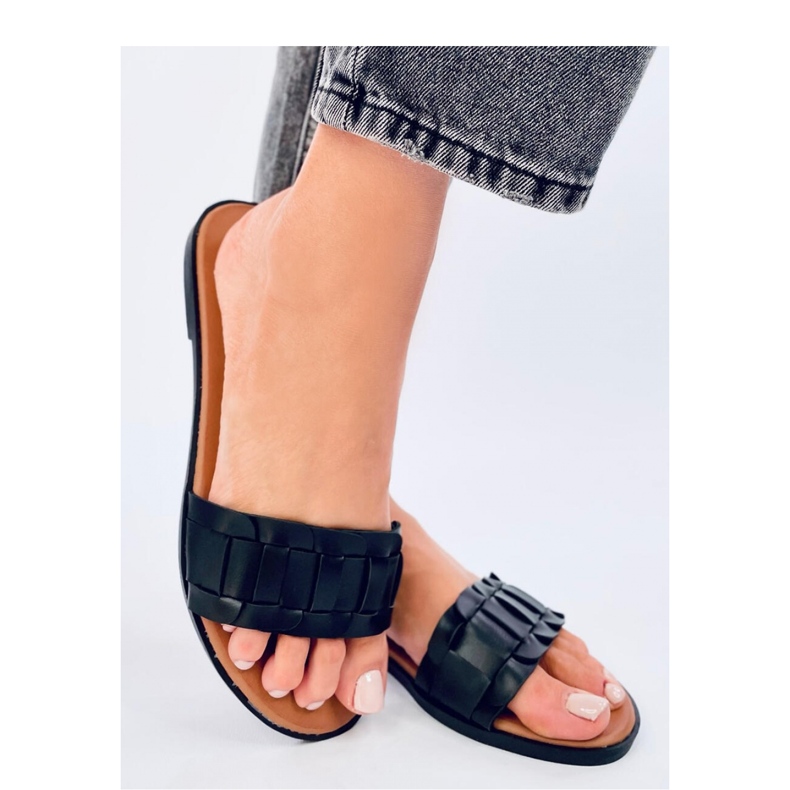 Sandale tongs femme Lotts Noir - Inello 1